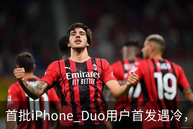 首批iPhone Duo用户首发遇冷，市场反响平淡
